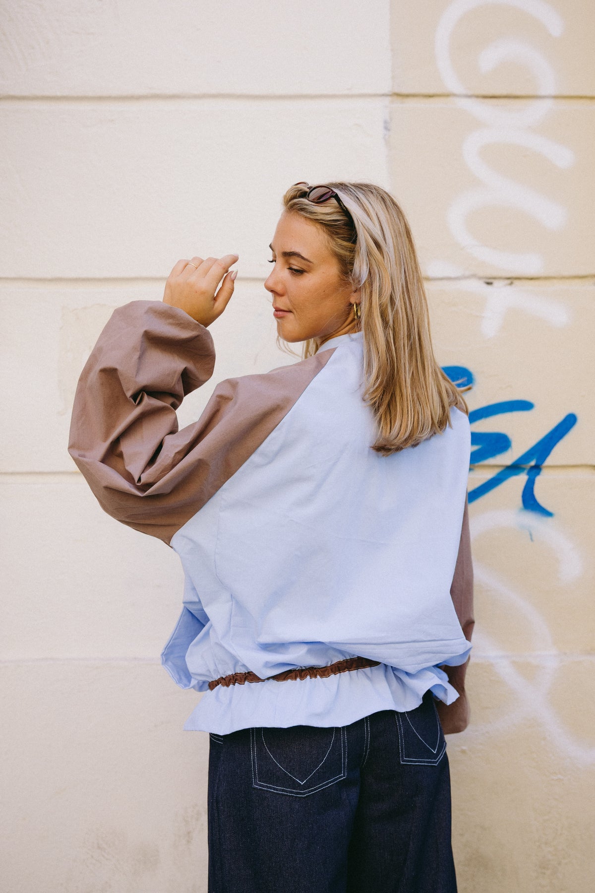 Veste coupe bombers avec lien ajustable