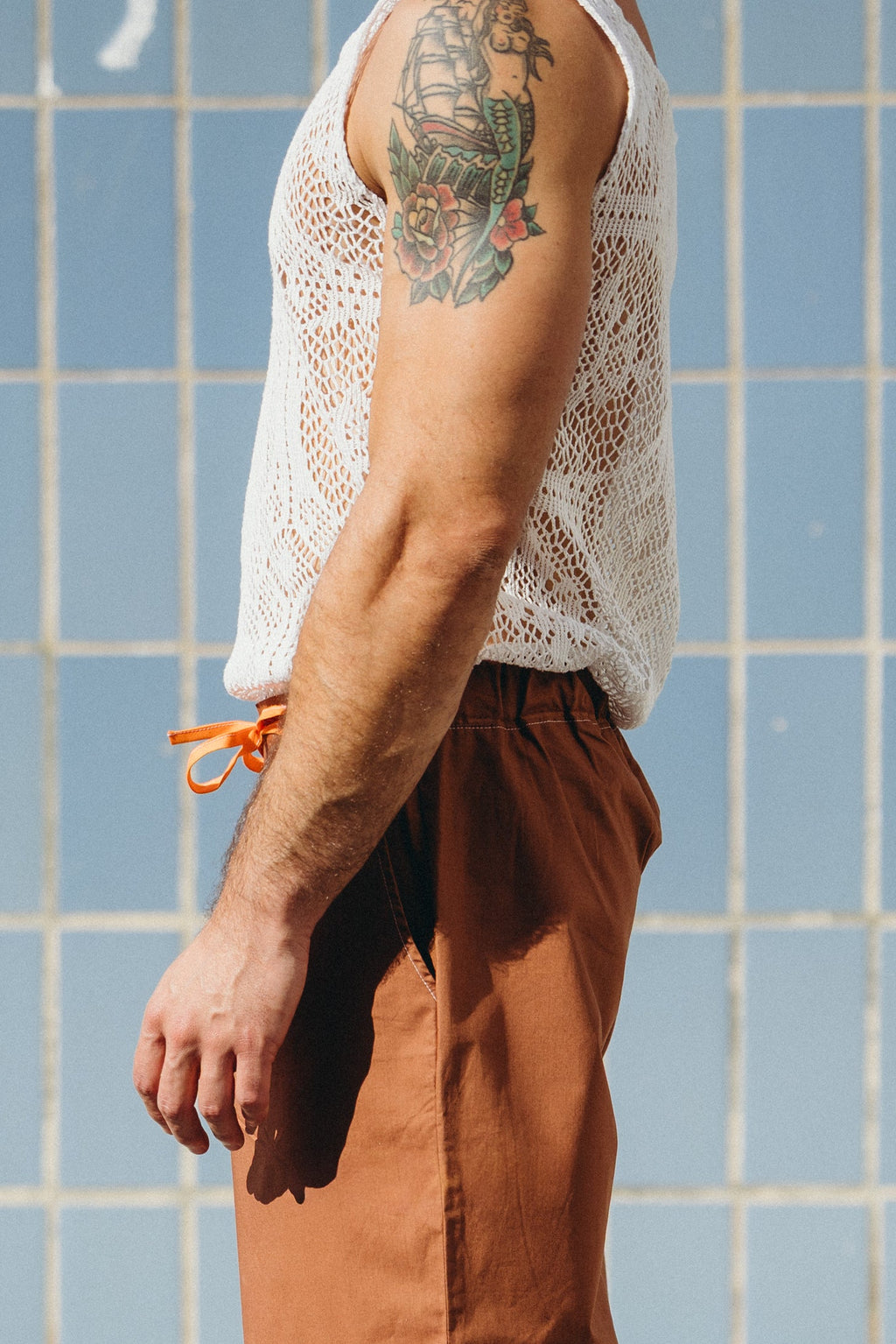 Débardeur en crochet