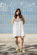 Robe bicolore ample