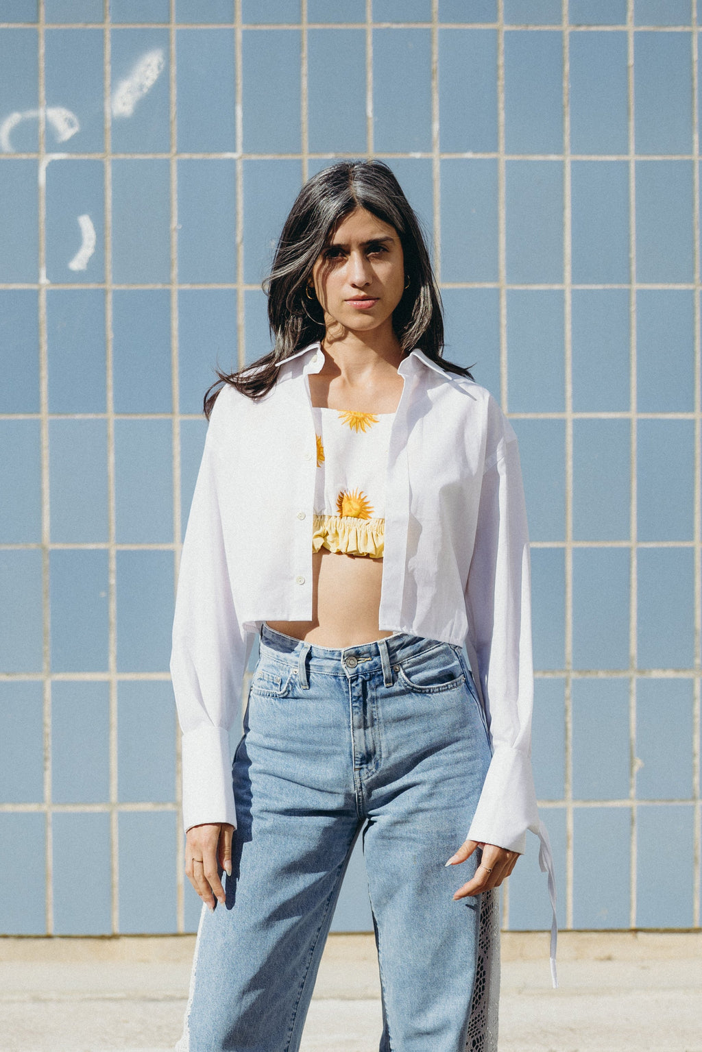 Chemise Michel upcyclée blanche