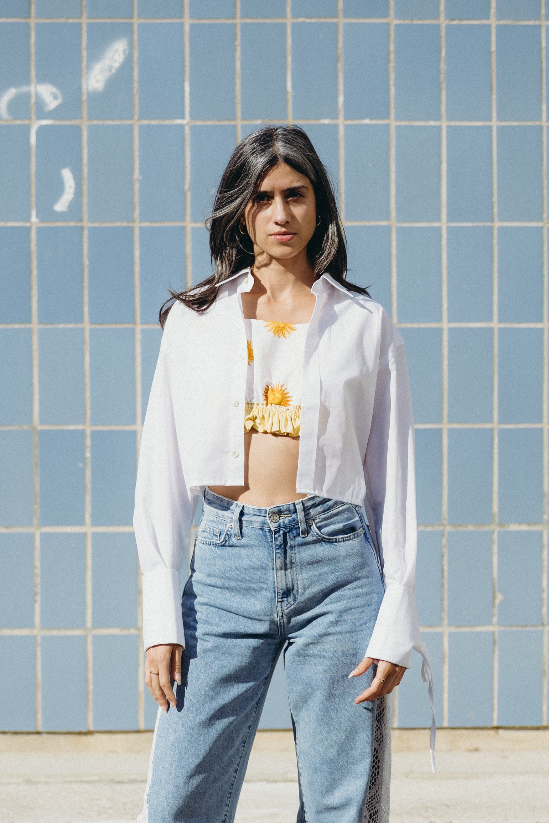 Chemise Michel upcyclée blanche
